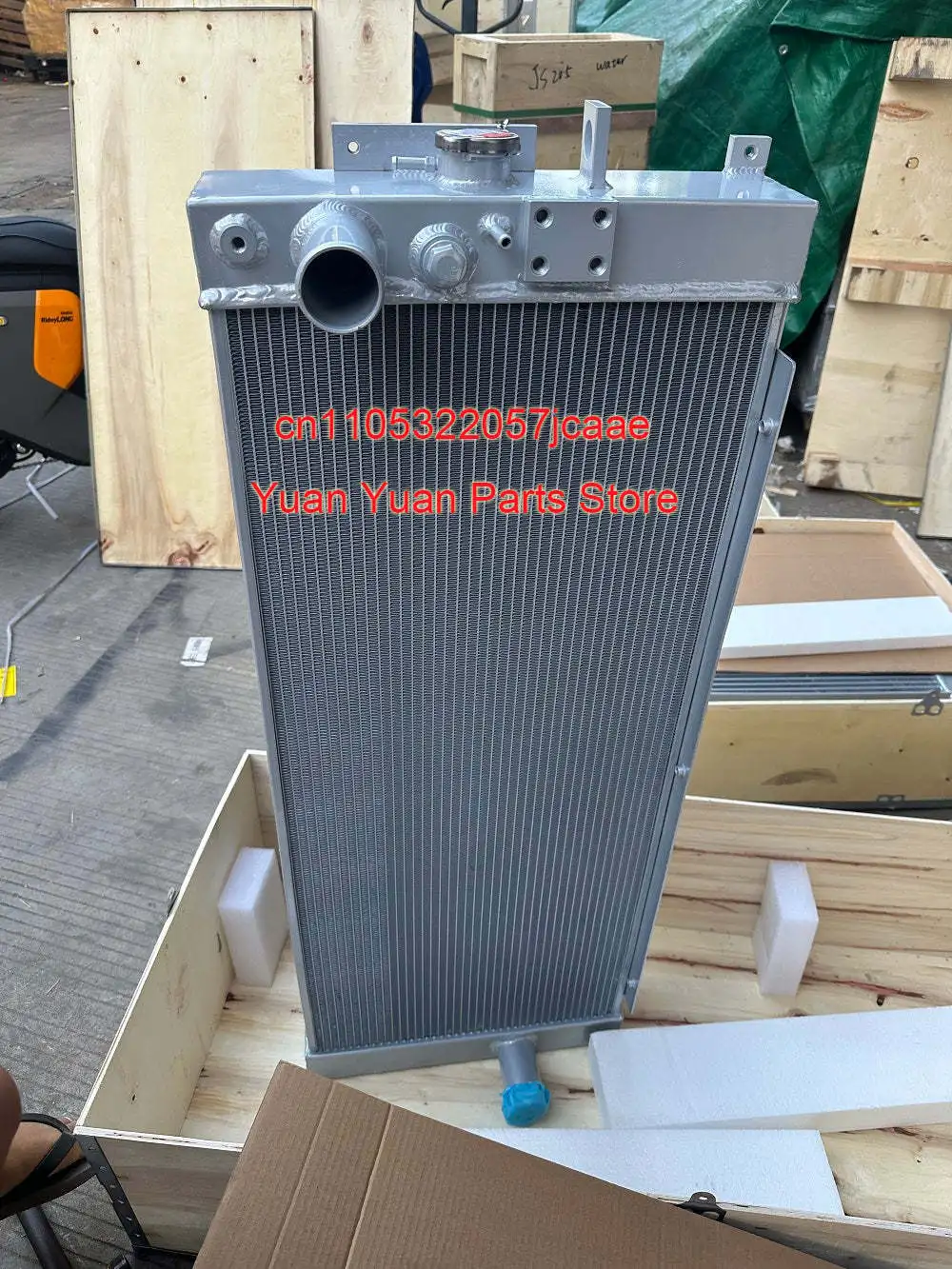 Water Tank Radiator 11Q6-44210 11Q6-44312 11Q6-44311 11Q6-44310 for Hyundai Excavator R210W-9 R210NLC-9 R210W-9-MH