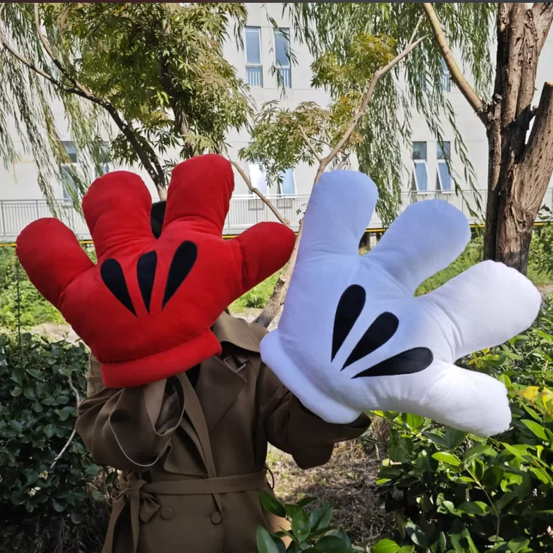 

Creative 3 Colors Palm Plush Pillow Cute Hand Glove Plush Cushion Soft Stuffed Toys Home Decoration Christmas Birthday Gifts