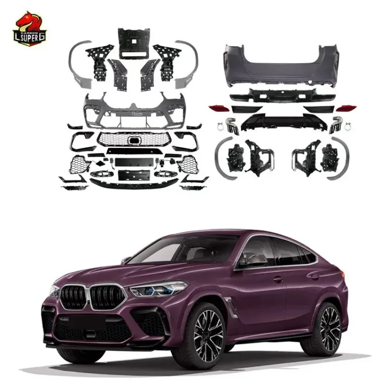 

Комплекты обвесов для BMW X серии G06 в стиле X6M: бампер и детали кузова для тюнинга в стиле X6M