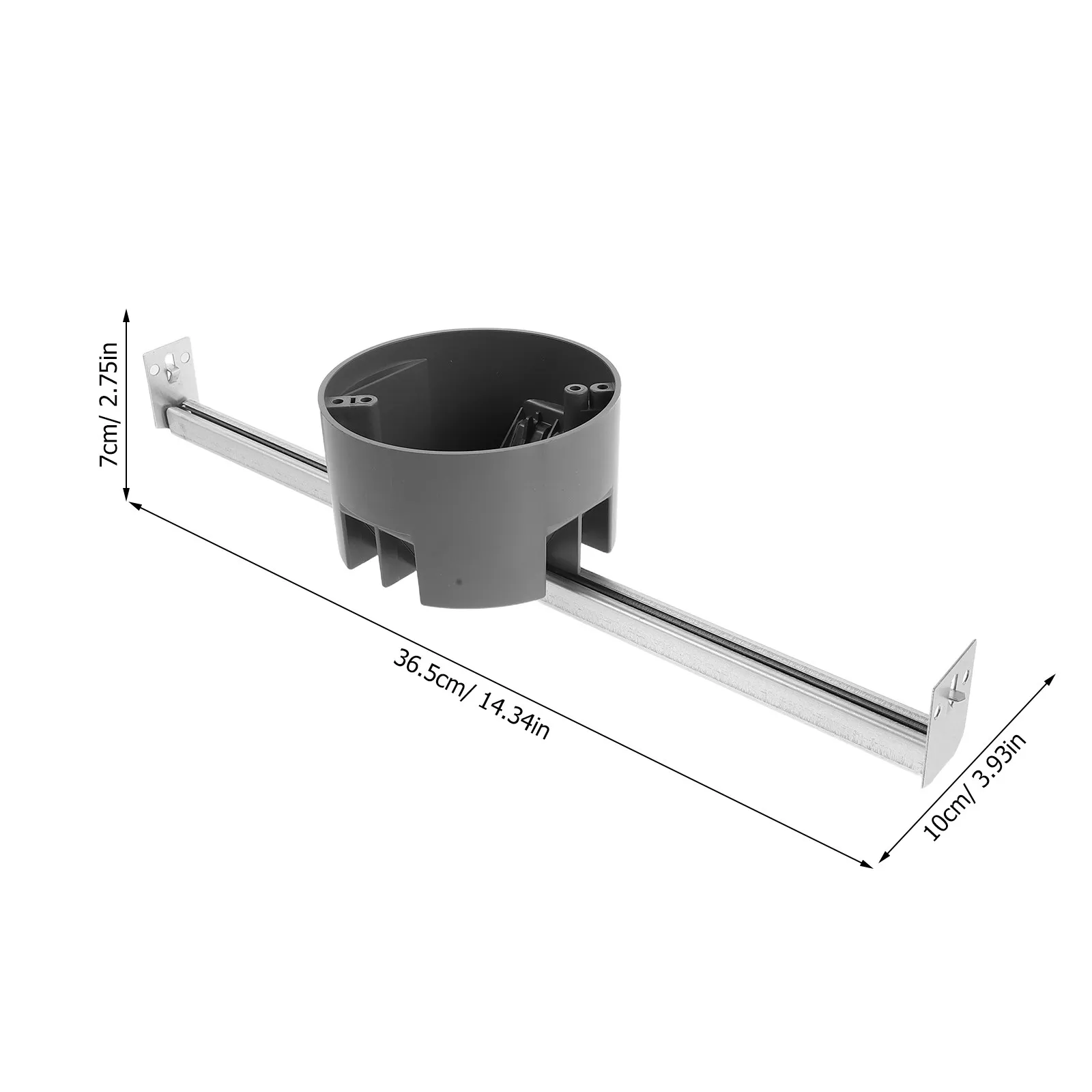Ceiling Fan Electrical Box Adjustable Hanger Bar 14 to 24 4 Round Ceiling Electrical Box 20Cu in Light Fixtures Fans Heavy Load 5