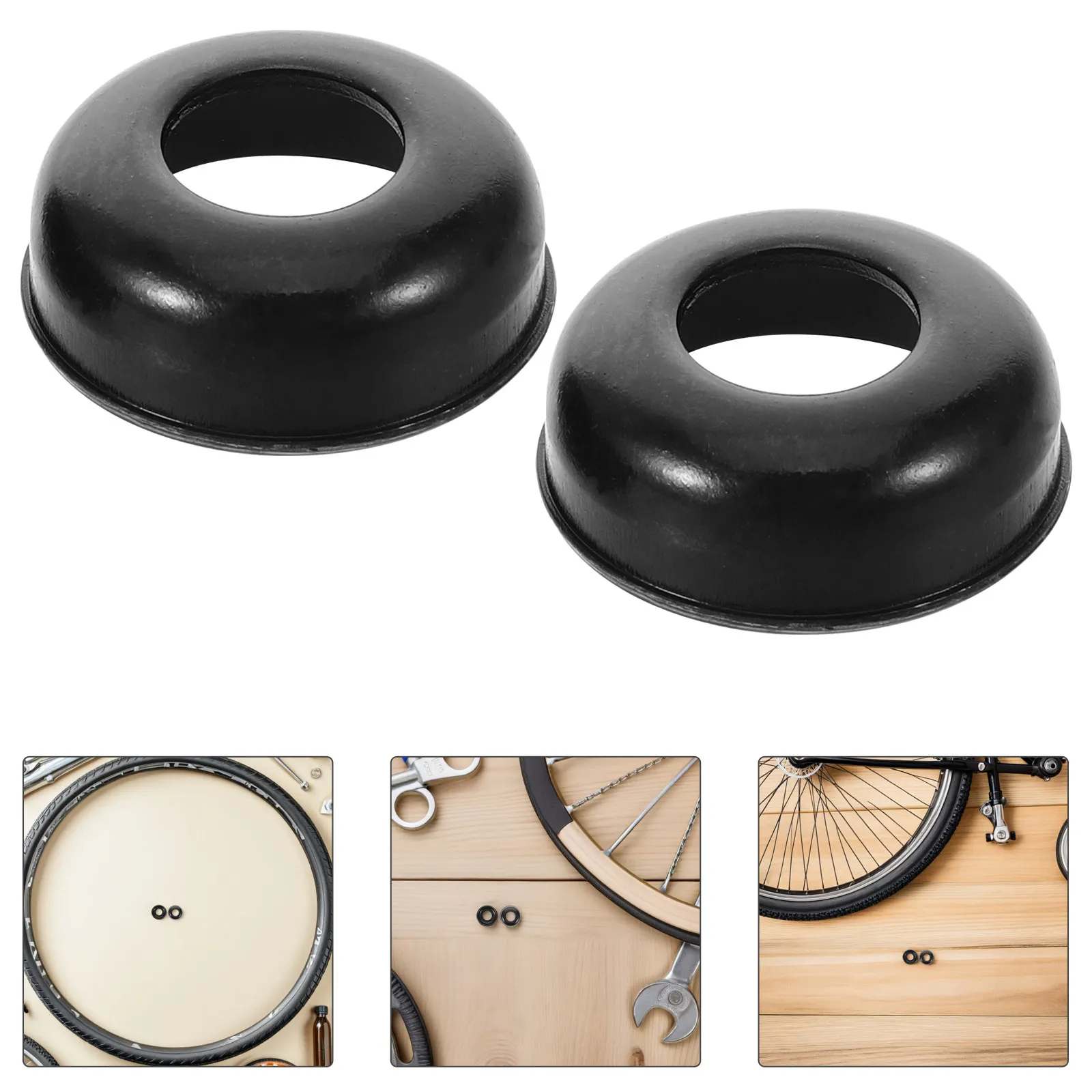 50個入り-自転車ハブカップ-メタルワッシャー交換用ベアリングハブ修理-マウンテンロードバイクアクスルパーツ-自転車アクスルガスケット