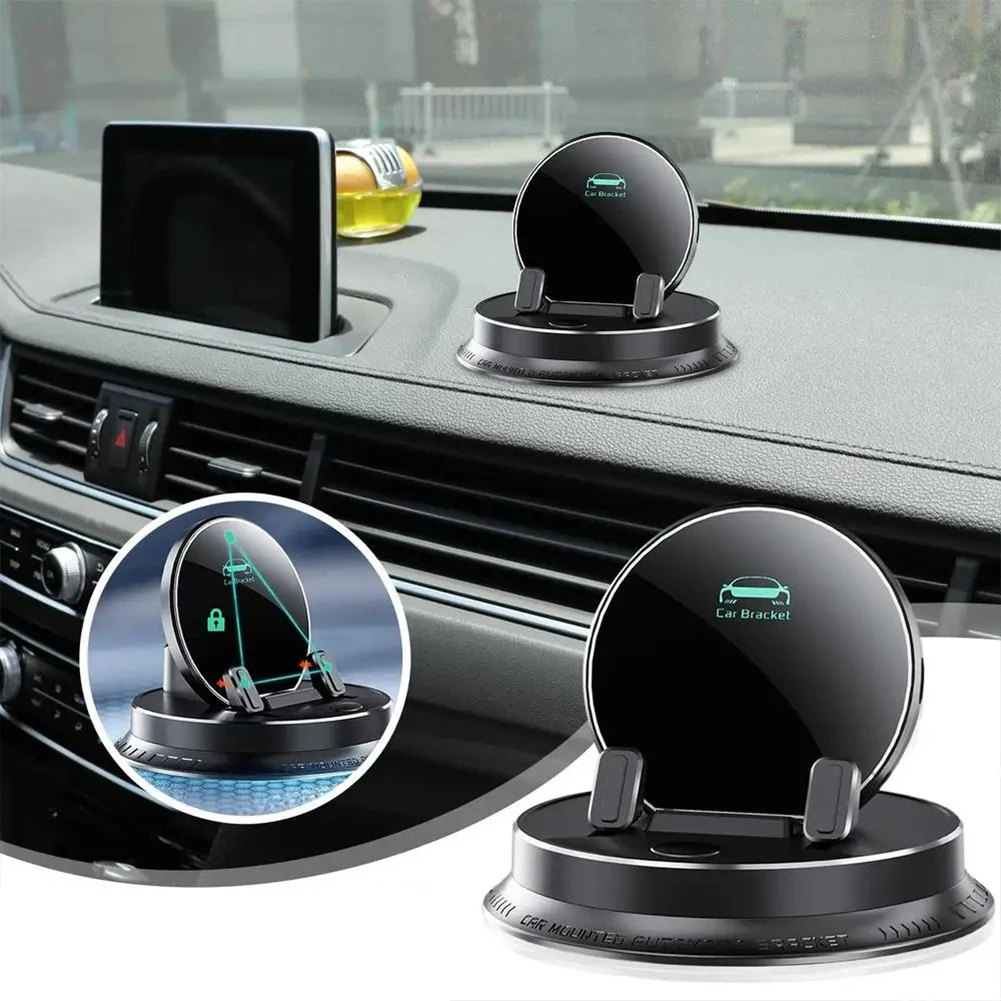 

Car Dashboard Support Car Phone Holder 360 Rotatable Car Phone Mount Multi-function Instrument Cluster Cell Phone Holder
