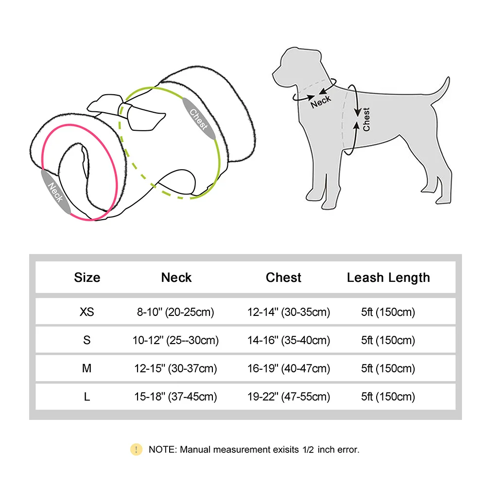 Soft Warm Dog Harness Least Set Cute Bowknot Puppy Cat Harnesses Vest Bling Sequins Harness 5ft Lead for Small Medium Dogs Cats