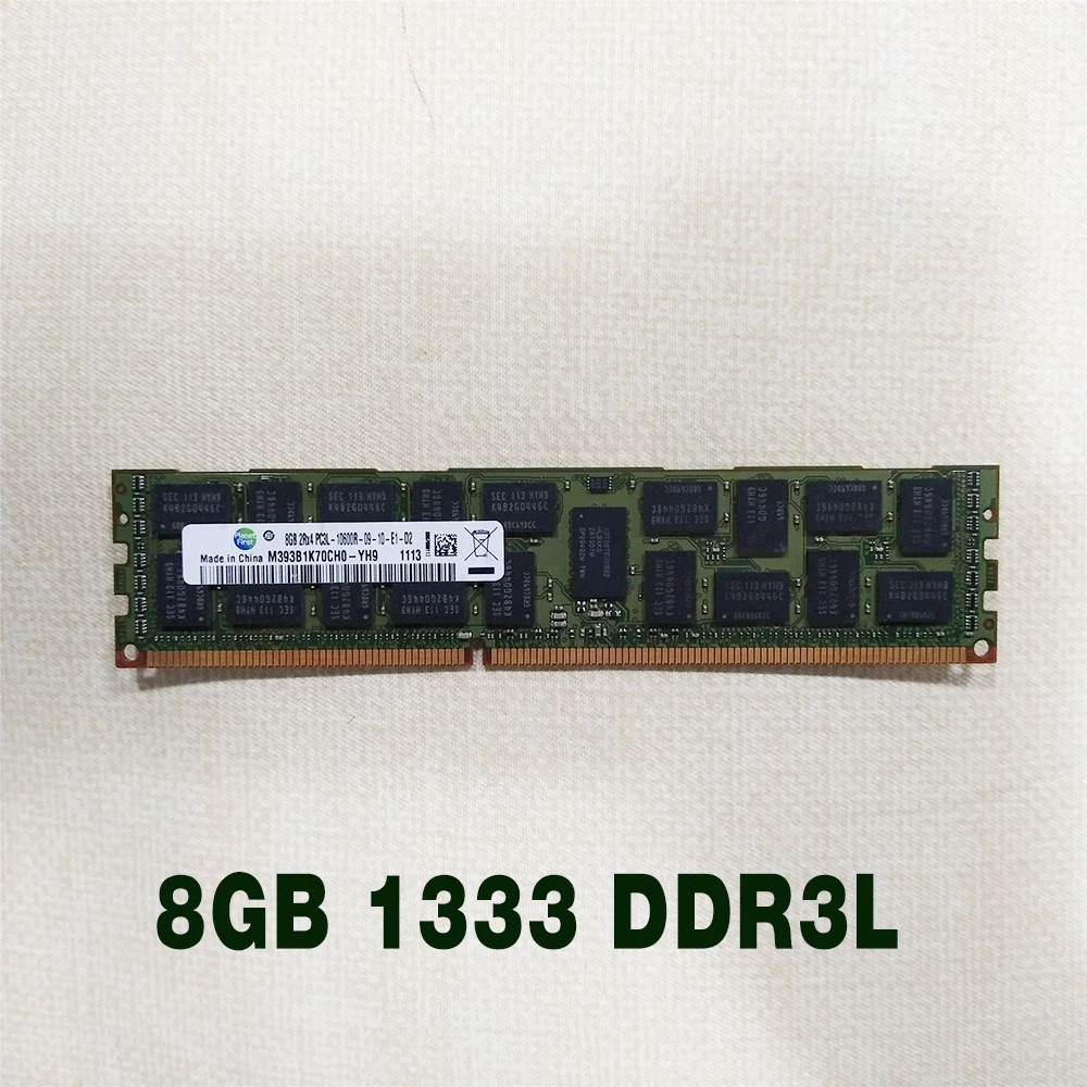 

1 pcs M393B1K70CH0-YH9 For Samsung RAM 8G 2RX4 PC3L-10600R Server Memory Fast Ship High Quality 8GB 1333 DDR3L