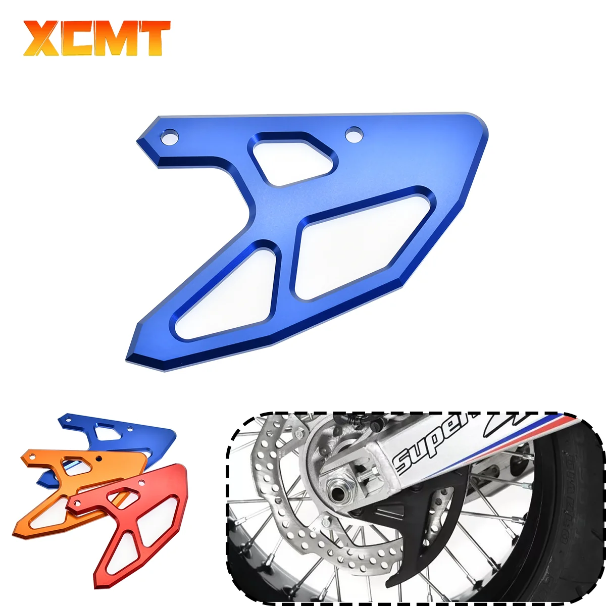 

Motorcycle CNC Rear Brake Disc Guard For Honda CR125R CR250R CRF250X CRF450X CRF250RX CRF450RX CRF250R CRF450R CRF450L 2002-2020