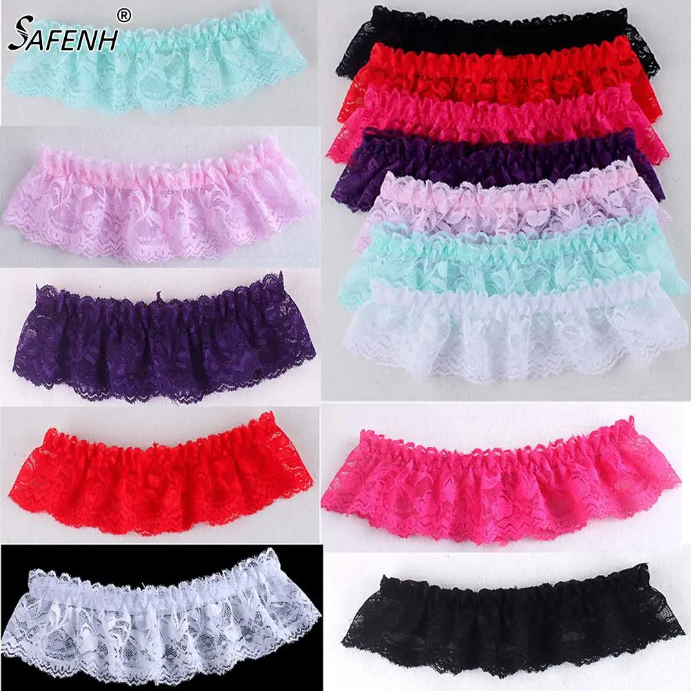 1 pz ricamo fiore perline giarrettiere Sexy bianche anello coscia giarrettiera gamba nuziale festa nuziale Cosplay gamba giarrettiera reggicalze