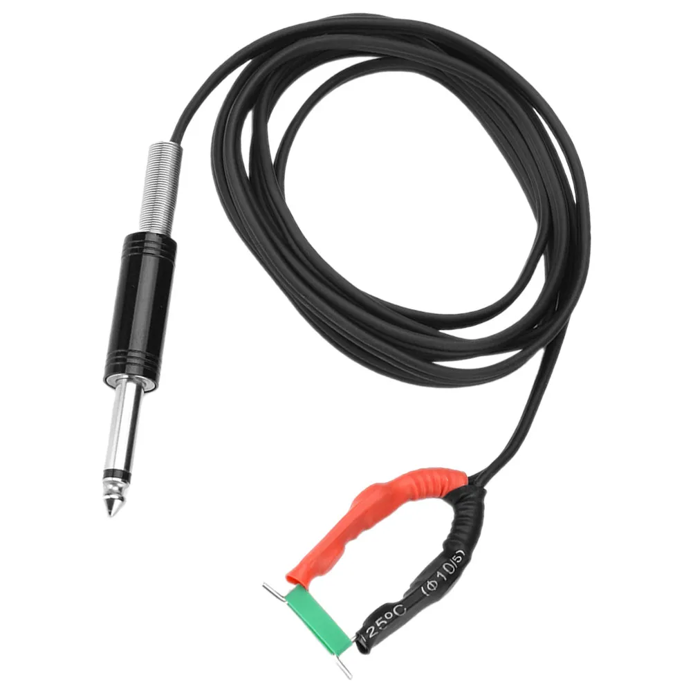 

Silicone Steel Hook Line High Flexibility Tattoo Clip Cord Thickened Dual-Core Bendable for Tattoo Machine Stable Conductivity