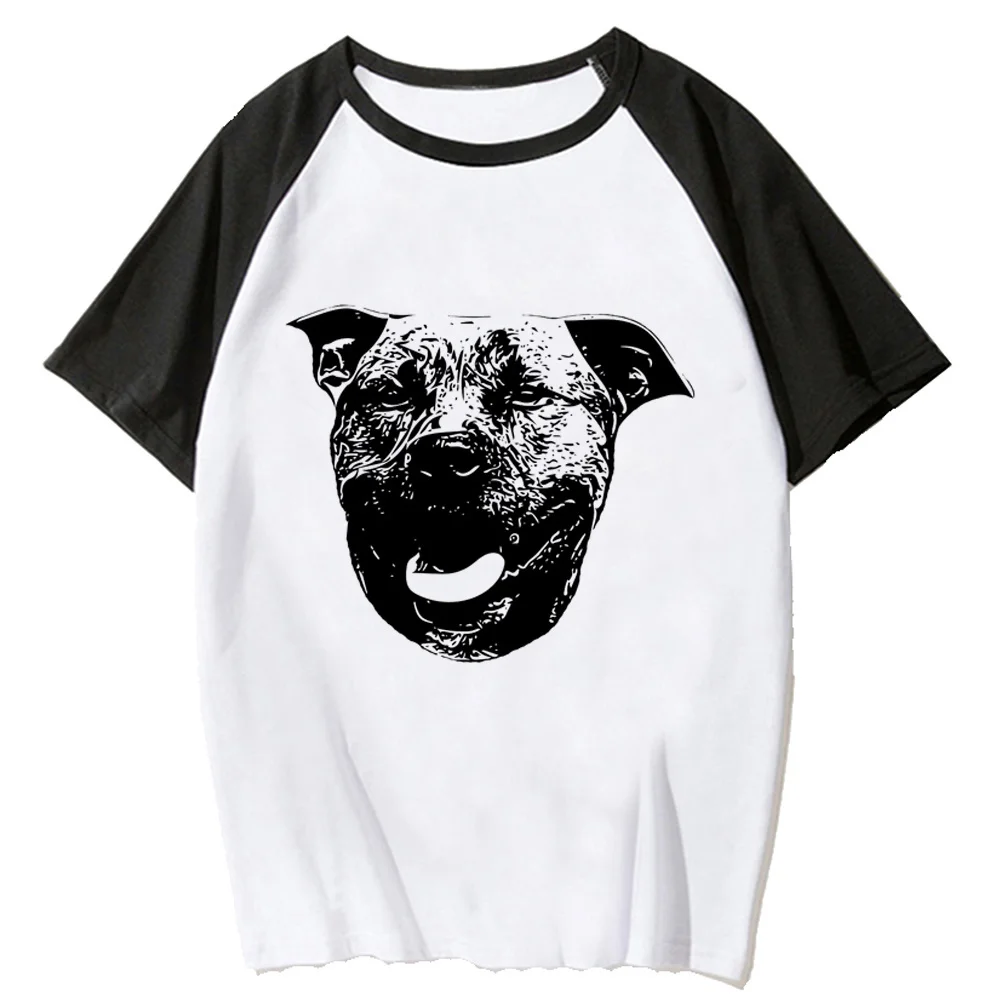 Amstaff top women graphic designer t shirt female funny manga clothing