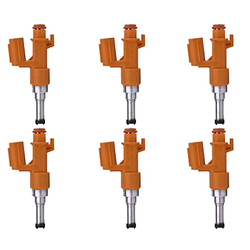 

6 шт. автомобильные детали топливная форсунка для Toyota Lexus GS серии/LS500/LC500/RX серии 2GR 8GR 3,5L 23250-0P100 232500P100