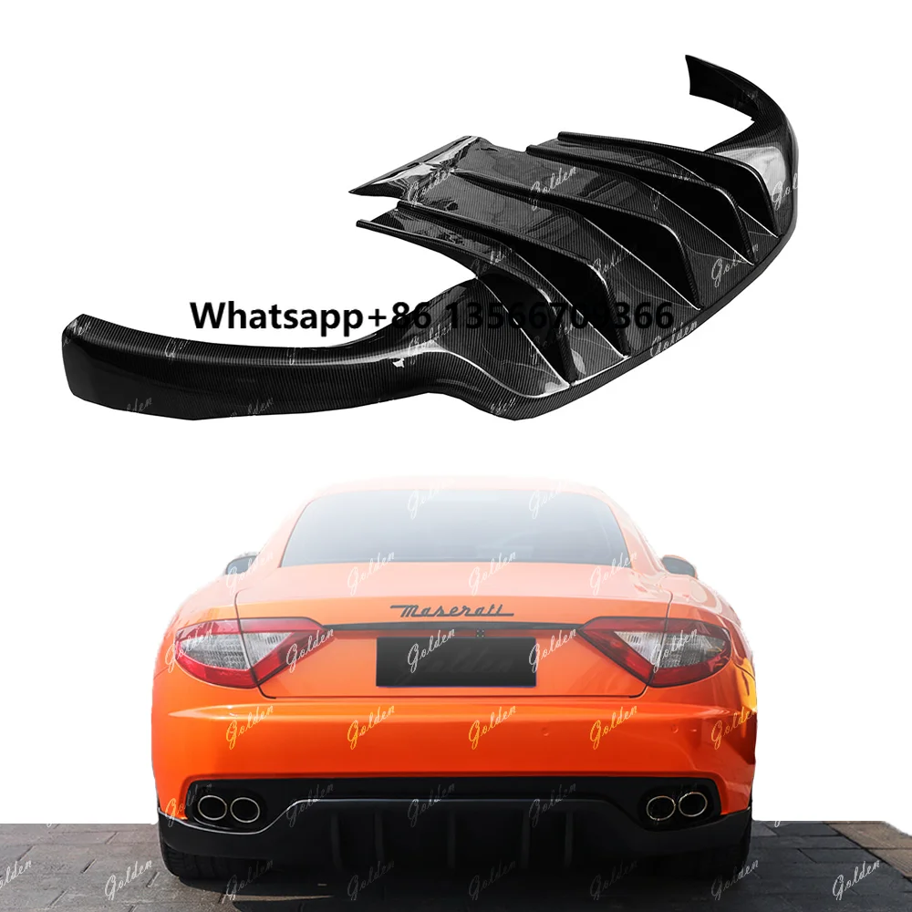 

OEM Carbon Fiber Car Body Kit Rear Diffuser for Maserati GrandTurismo MC Style Car Carbon Exterior Tuning Accessories Parts