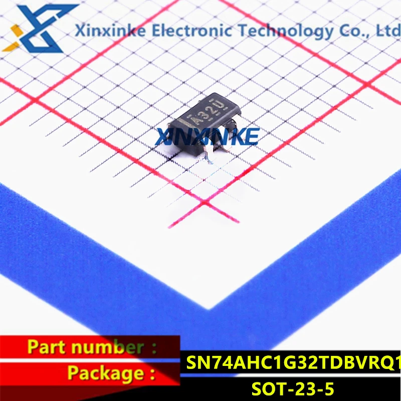 

10PCS SN74AHC1G32TDBVRQ1 A32U SOT-23-5 Logic Gates 16-Bit Bus Trnscvrs With 3-State Outputs Single-Function Gate