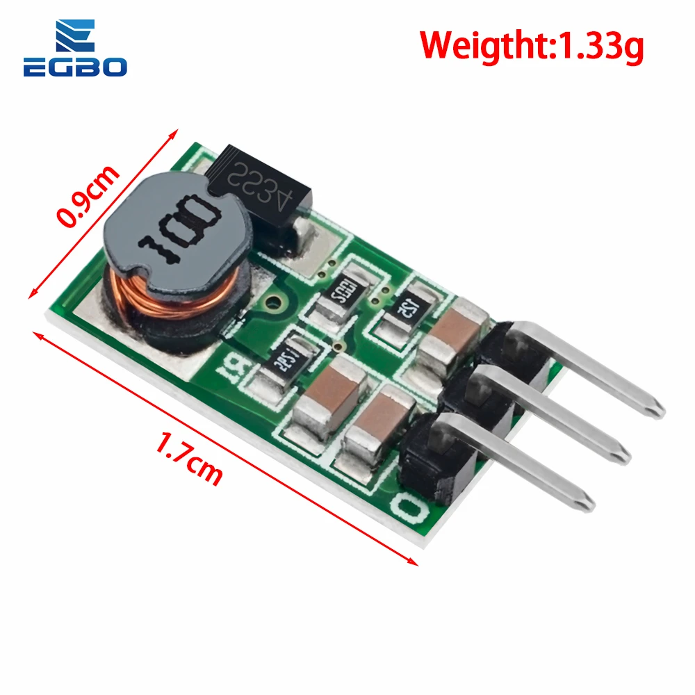 1~5PCS EGBO DD4012SA 1A DC 5-40V to 3V 3.3V 3.7V 5V 6V 7.5V 9V 12V Regulator DC-DC Step-Down Buck Converter Module Board