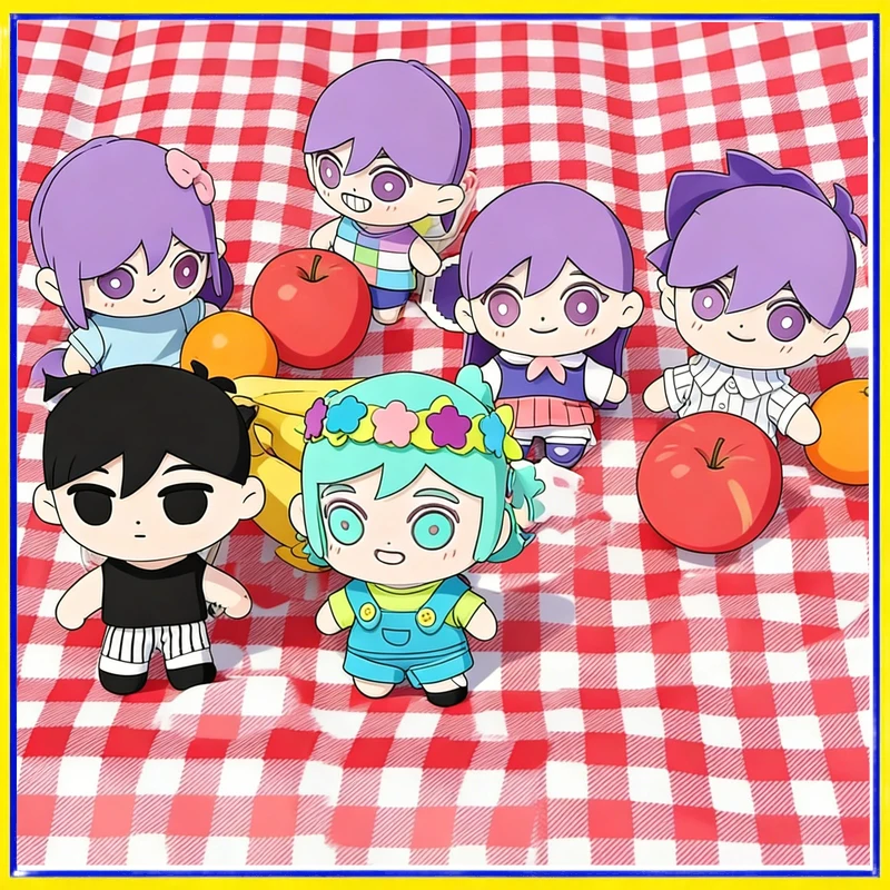 

Плюшевые куклы Омори: милые хлопковые игрушки в стиле Q, персонажи Базил, Обри, Мари, Геро, Кел. Аниме-атрибутика по игре. Подарки на день рождения для фанатов аниме.