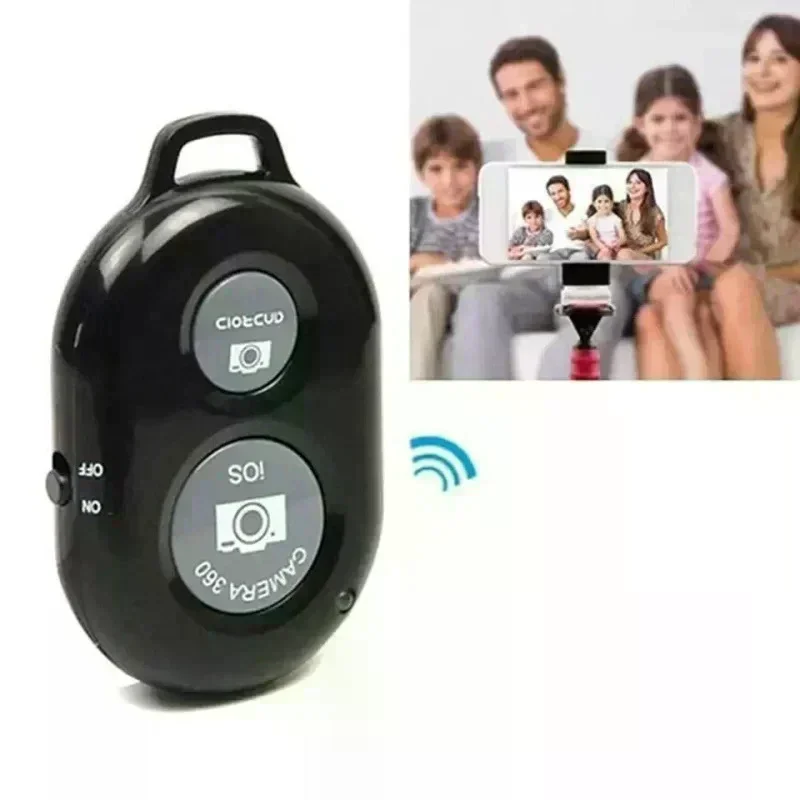 Wireless Bluetooth Camera Remote For Smartphones - Control Your Phone's Camera To Click Photos & Videos