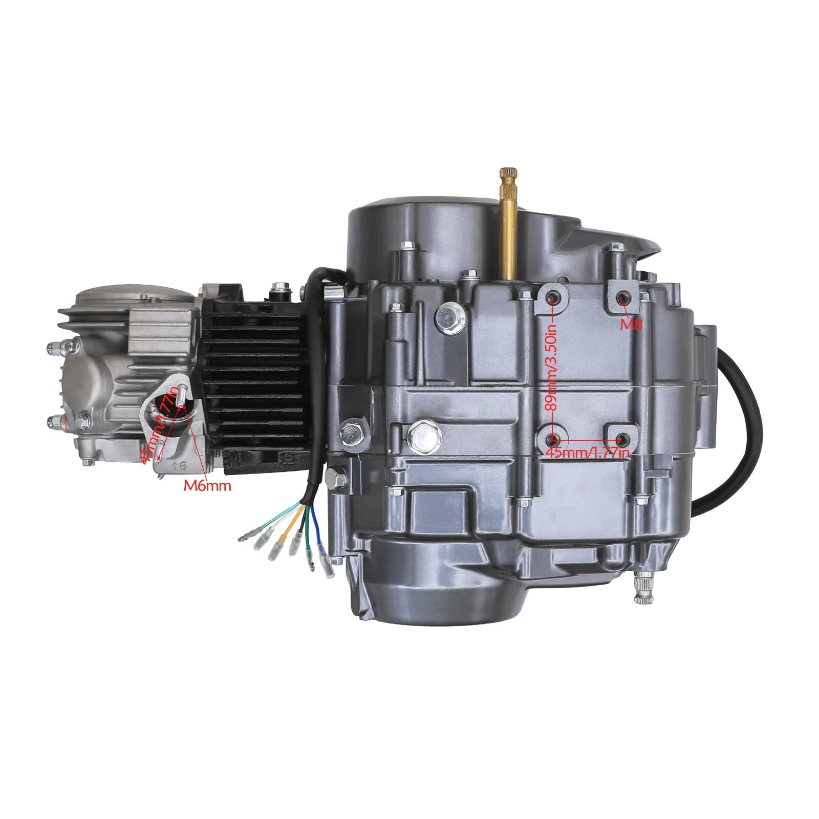 

Lifan 140cc Engine Motor Kit For Trail CT70 CT90 CRF70 YX140 150cc Apollo RFZ