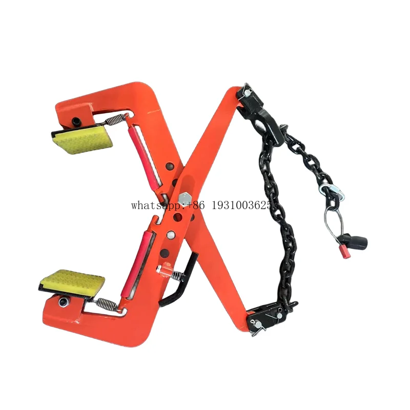 Morsetto per pallet con morsetto di sollevamento regolabile con apertura a ganascia in acciaio per metalli pesanti