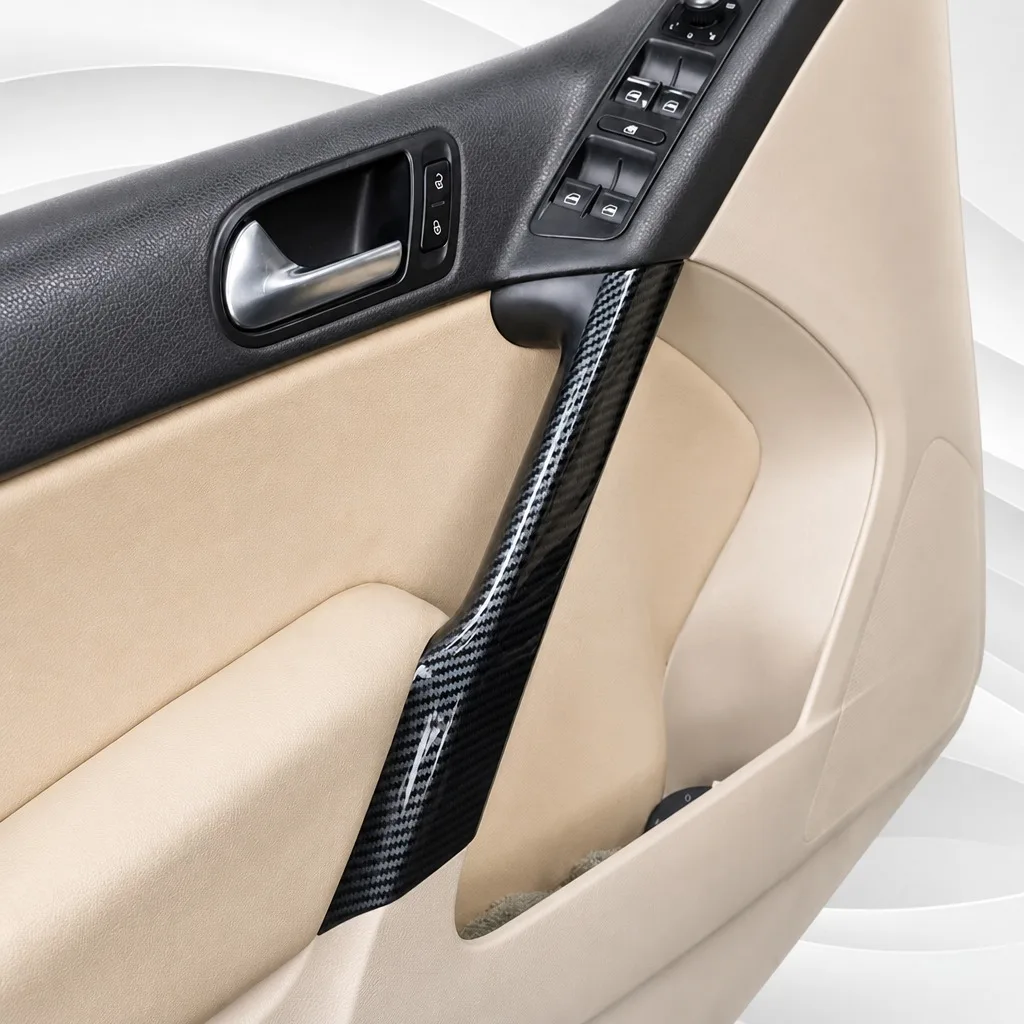 Car Styling For VW Volkswagen Tiguan Door Handle Cover Trim Strips 2010-2021 Car Styling Decoration Auto Accessory for Vehicle E