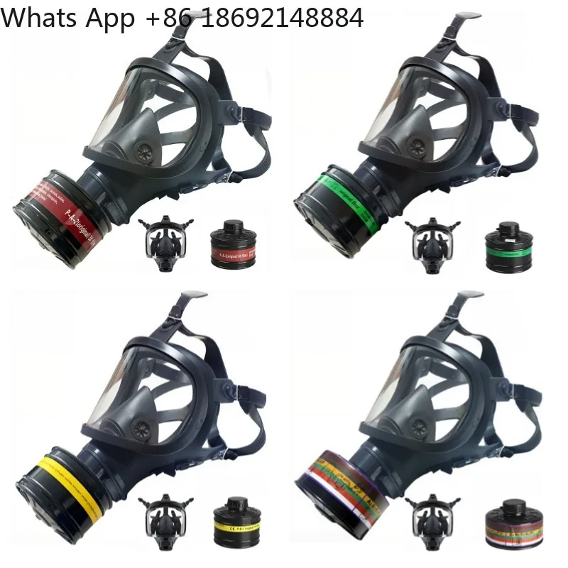 Gas mask spray paint gas dust decoration fire breathable gas mask