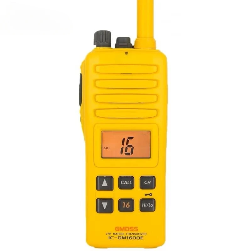 IC-GM1600E Marine Lifeboat Radio Handheld Maritime Intercom Two-way GMDSS