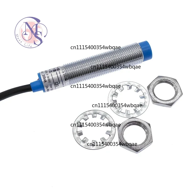 ZOCI-10Pcs LJ12A3-4 Inductive Proximity Sensor, BX BY AY CY AX NPN PNP NO NC DC5~36V 4mm Detection