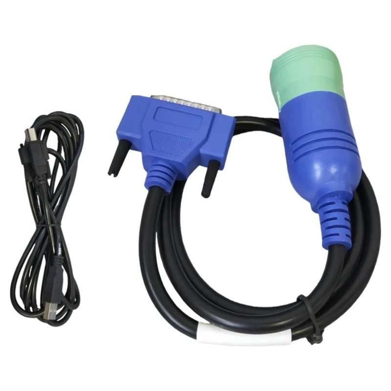 Y14A Agriculture Diagnostic Scanner Tool For CNH DPA5 Electronic Service Tools 9 Pin+ OBD USB Cable CABLE