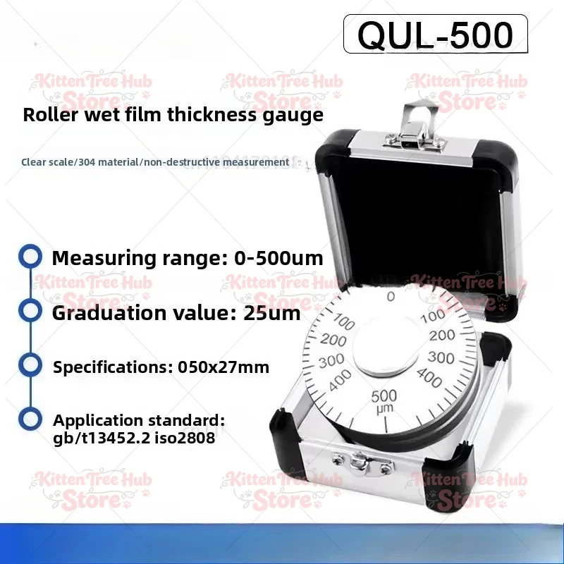 Roller type wet film thickness gauge Wet film wheel coating thickness gauge roller type
