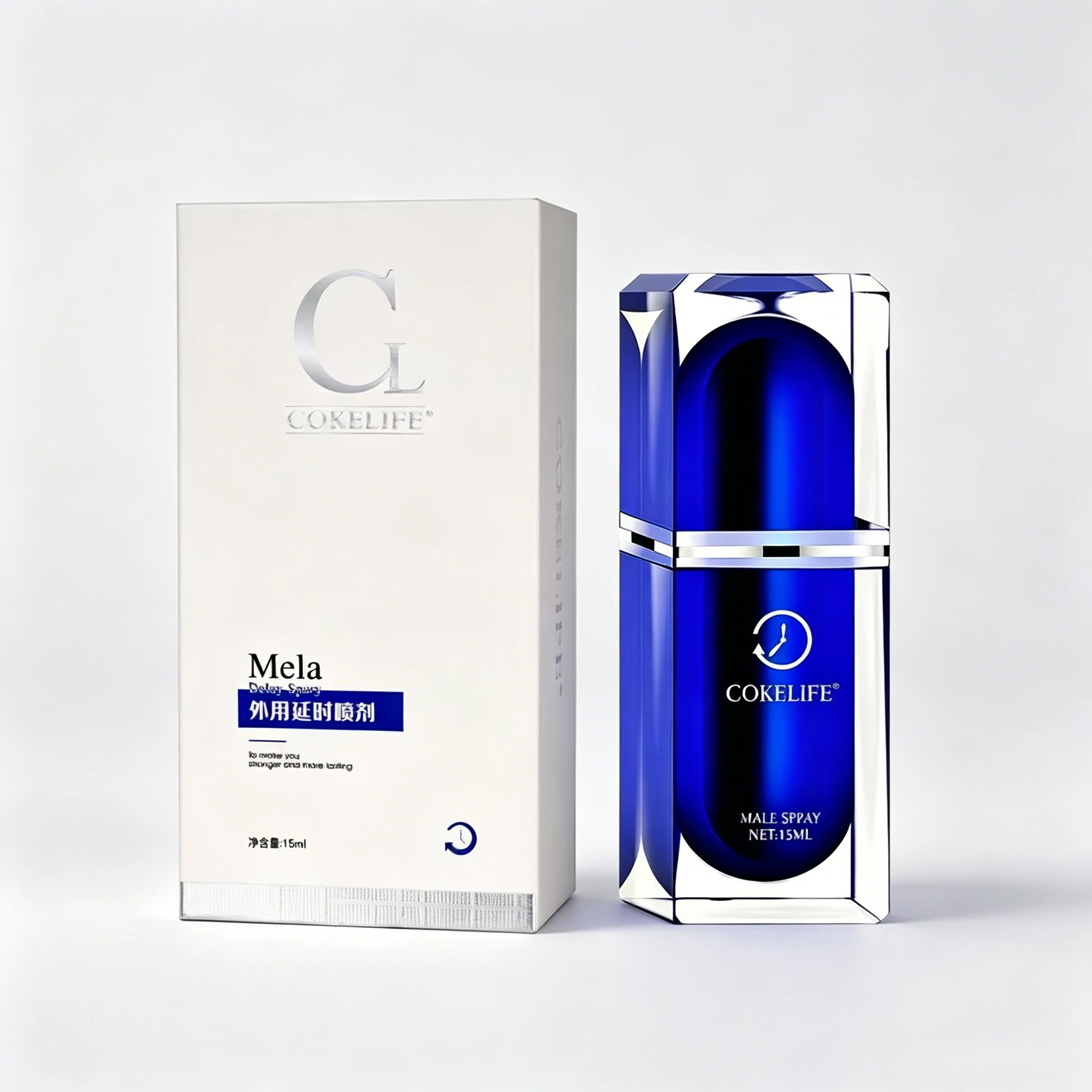 15ml Men's Delay Spray Mild Non-Numbing Pure Plant Extract Prolong Intimate Time External Use Spray for Adult Males