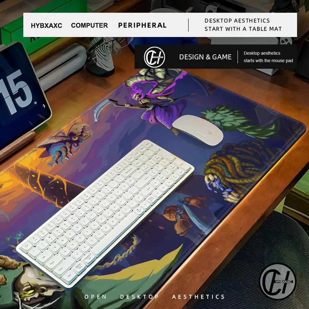 Slay the Spire Mouse Pad The Silent Gaming Accessories Mouse Mat Large Keyboard Mat PC Gamer Desk Mat XXL Computer Mousepad