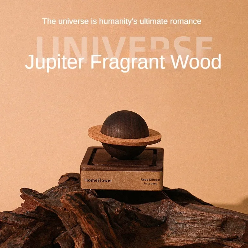 1pcs difuser wood scent No essential oil diffuser Jupiter shape home decoration fresh air present to friend dorm room essentials