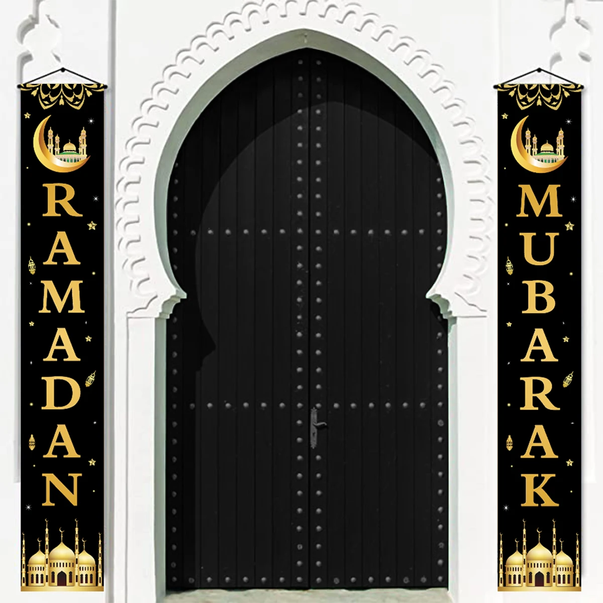 

Eid Mubarak Door Banner Ramadan Kareem Banner Ramadan Decorations 2025 For Home Islamic Muslim Party Decor Eid Al Adha Gifts