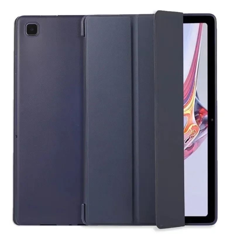 For Samsung Galaxy A9 Plus 11 Inch Case Silicon Candy Color PU Leather+Soft Silicone Back Cover for Samsung Tab A9 8.7 Inch Case