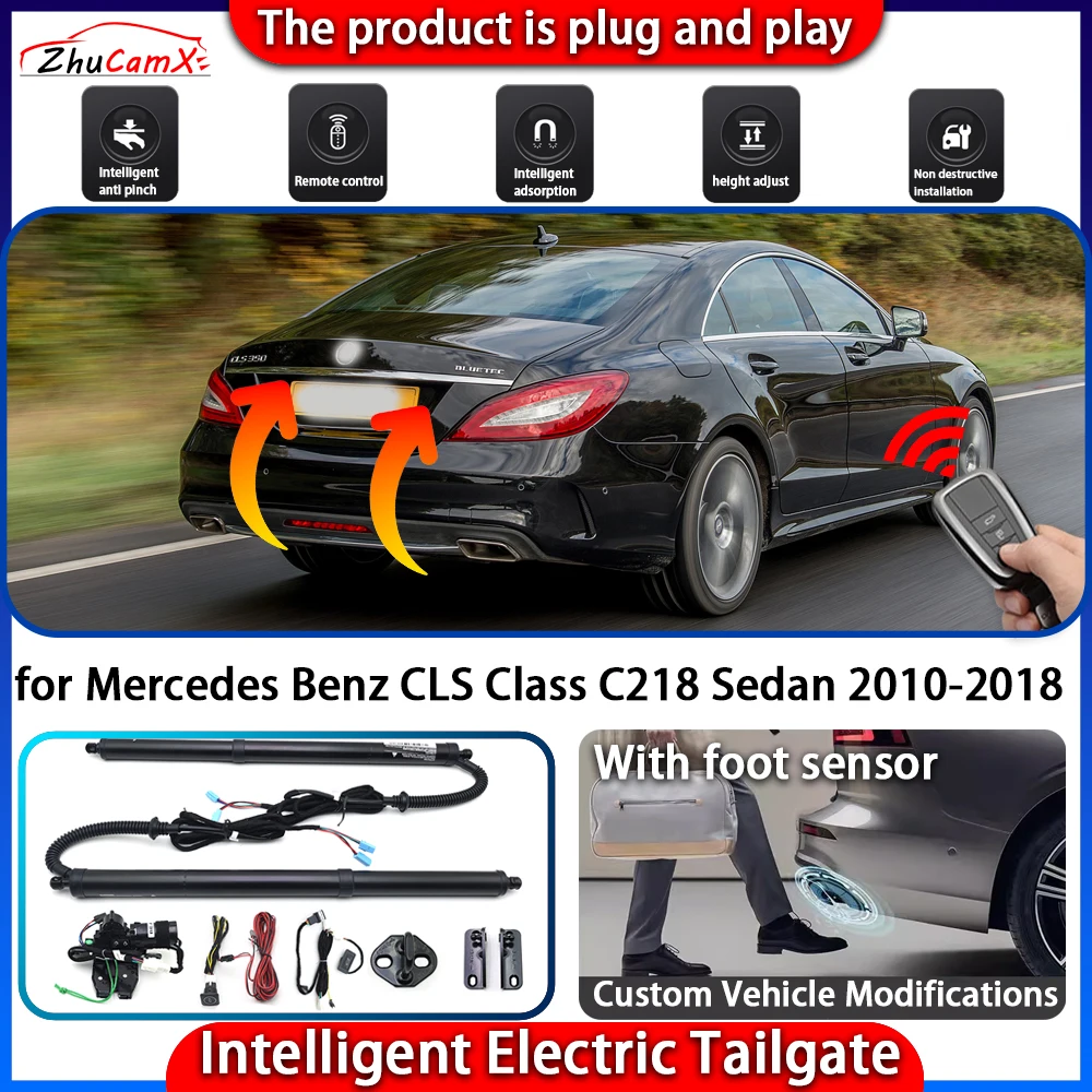 Smart Powered Tailgate System for Mercedes Benz CLS Class C218 Sedan 2010-2018 Automatic Intelligent Trunk Lift Control Kit