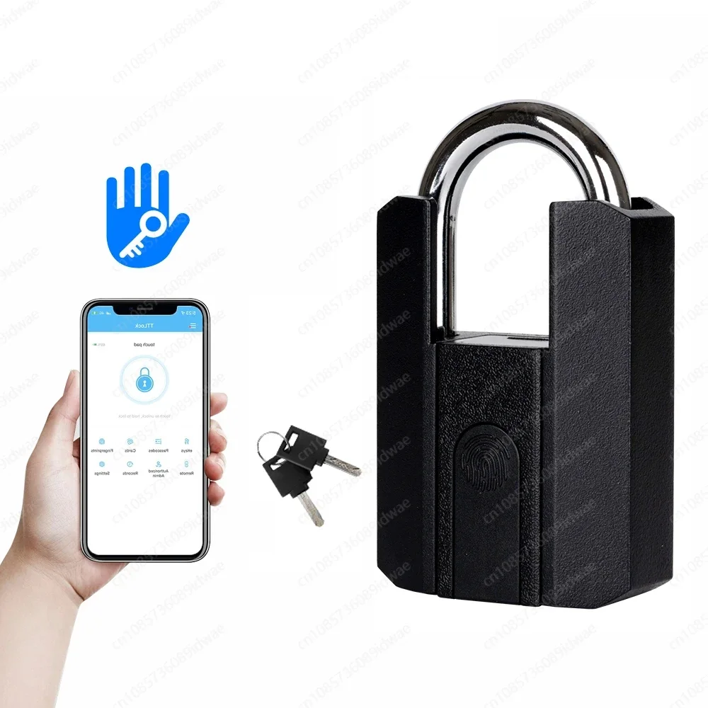 Smart Padlock TTlock App Control Fingerprint Keyless Waterproof IP67 Outdoor Biometric Tough Suitable Gym High Quality