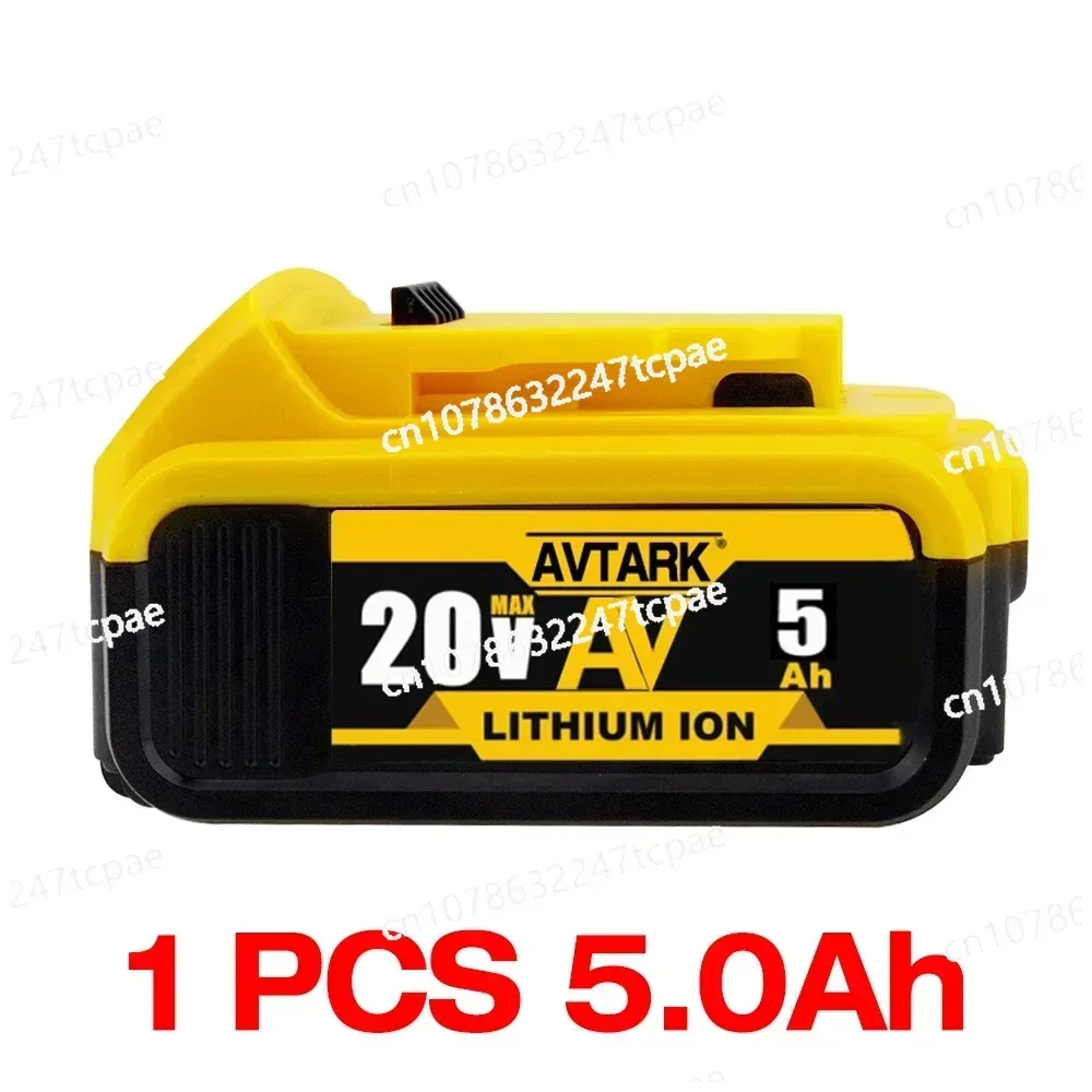 Genuine 18V/20 Volt MAX 6.0Ah 8.0Ah DCB200 Replacement Li-ion Battery for  DCB205 DCB201 DCB203 Power Tool Batteries