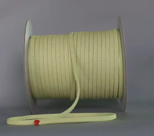 

High Quality Kevlar Fiber Belt Heat-resistant Fire-retardant Tempered Glass Machine Roller Rope