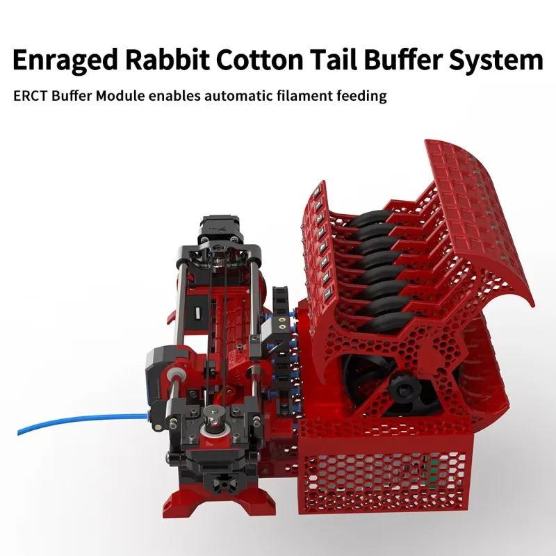 Enrager RabbitCarrot Feeder ERCF V2 8Channels ERB Board Multi Material MMU KIT forVoron SwitchwireTrident  2.4