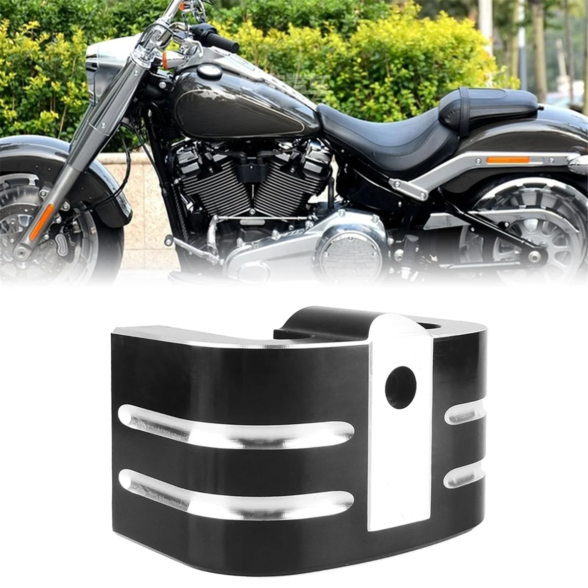 Motorcycle Ignition Coil Cover for Harley Softail Breakout FXBRS Fat Boy FXFBS FLFBS Low Rider S FXLRS Street Bob