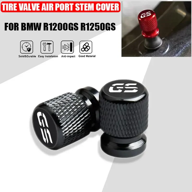 2 Pcs Motorcycle Accessories For BMW R1200GS R1250GS R 1200GS R1250 GS R 1250 GS LC ADV Tire Valve Air Port Stem Cover Caps