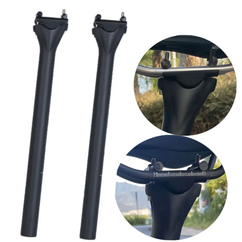 MTB Carbon Fiber Seat Post 27.2/30.9/31.6mm Mountain/Road Bike Seatpost UD Matte Bicycle Parts