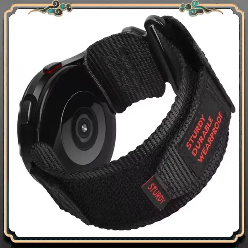 

ASMA-Nylon Strap For Galaxy Watch 7 6 5 4 40/44Mm 6 Classic 43 47Mm Band For Huawei Watch GT5 4Pro Band