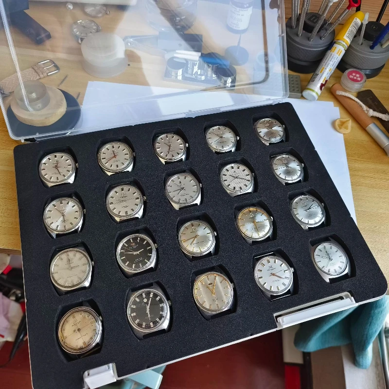 

Прозрачная коробка для часов, большие пластиковые коробки для хранения часов, портативный органайзер для мужских наручных часов, квадратные чехлы для дорожных часов