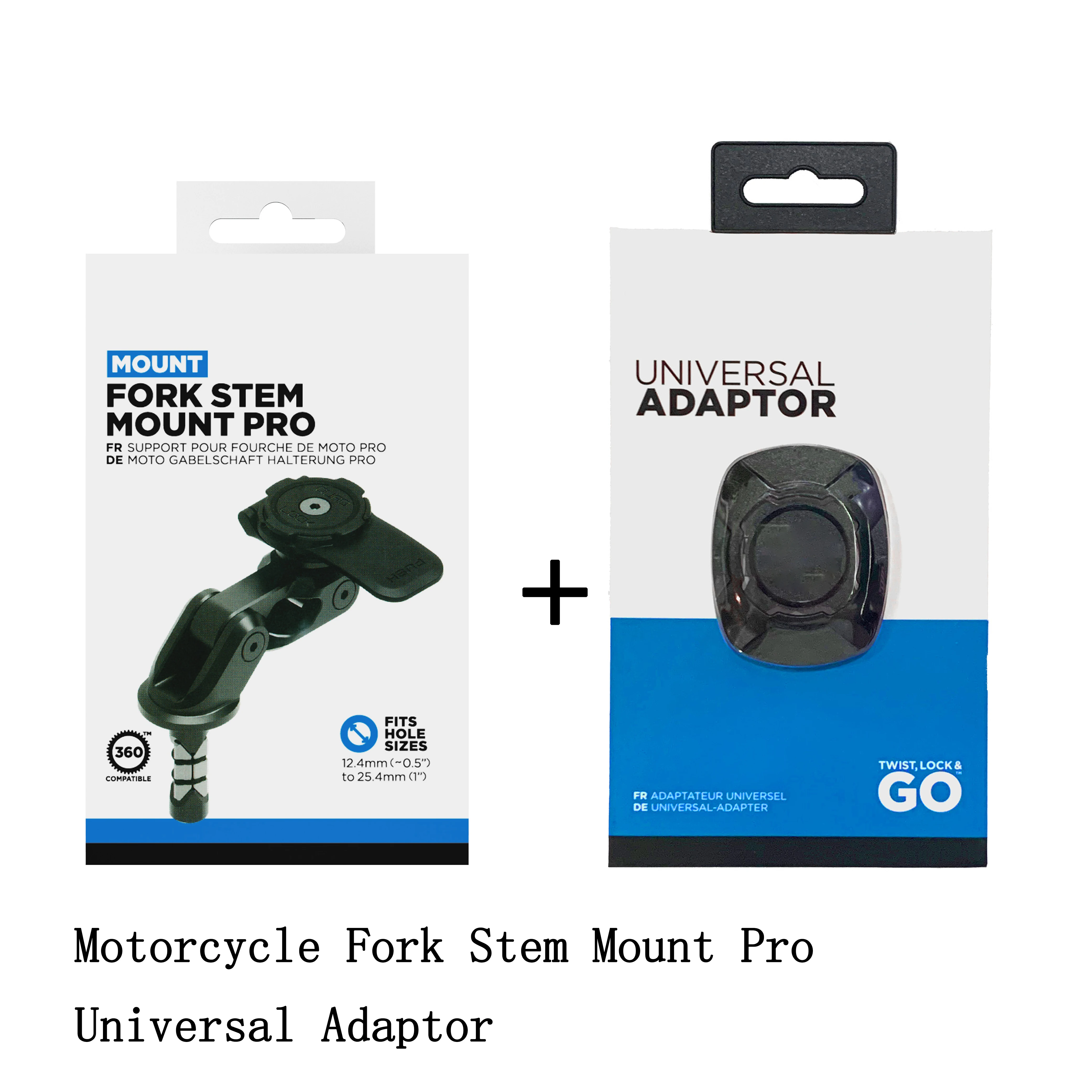 

Motorcycle Phone Mount Kit Motorcycle Fork Stem Mount Pro Universal Adaptor