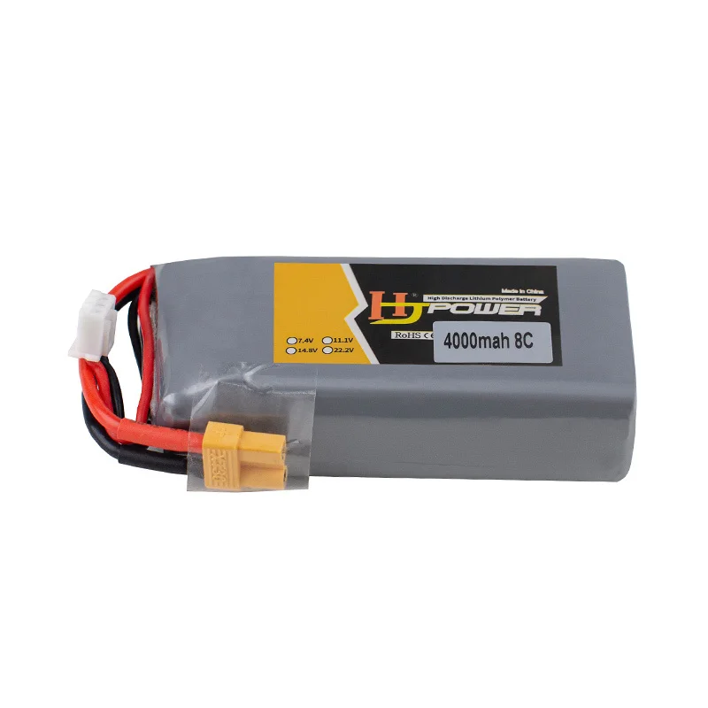1-5pcs Battery for HJ TX16s TX18s Model airplane remote control 7.4V 4000mAh Lipo battery for TX16s TX18s Drone
