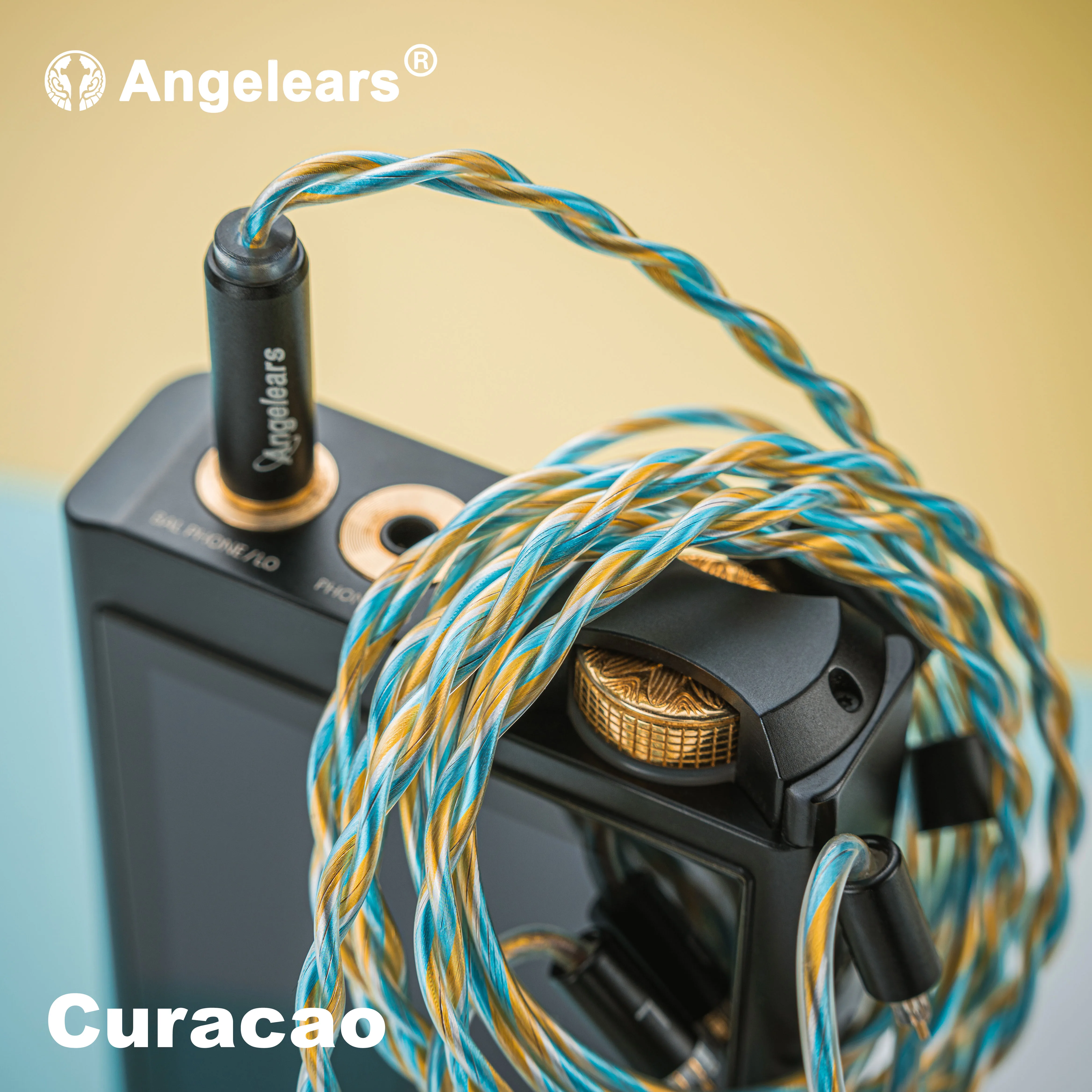 Cable de actualización de cobre y cristal único Angelears Curacao 0,78 4,4 mm