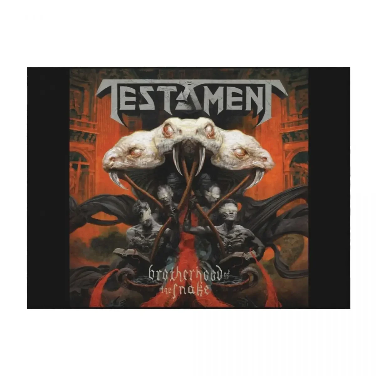 

Testament Brotherhood of the snake Throw Blanket wednesday Blankets For Baby Decorative Sofa Decorative Throw Blankets