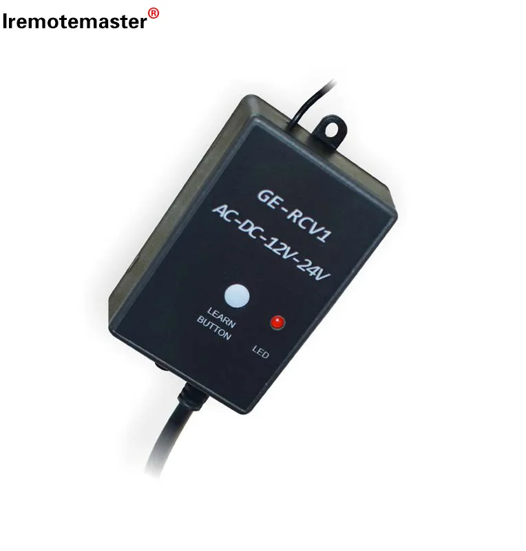 GE RCV1 Universal 433MZH Receiver Transmitter Rolling & Learning Code AC DC 12V -24V Gate Remote Receiver Приемник  Récepteur