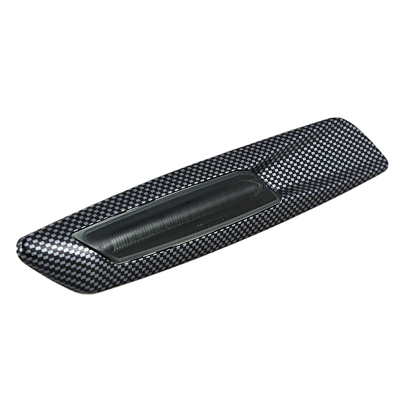 LED Carbon Fiber Finish Side Marker Lights For BM W 5 Series E39 E60 E61