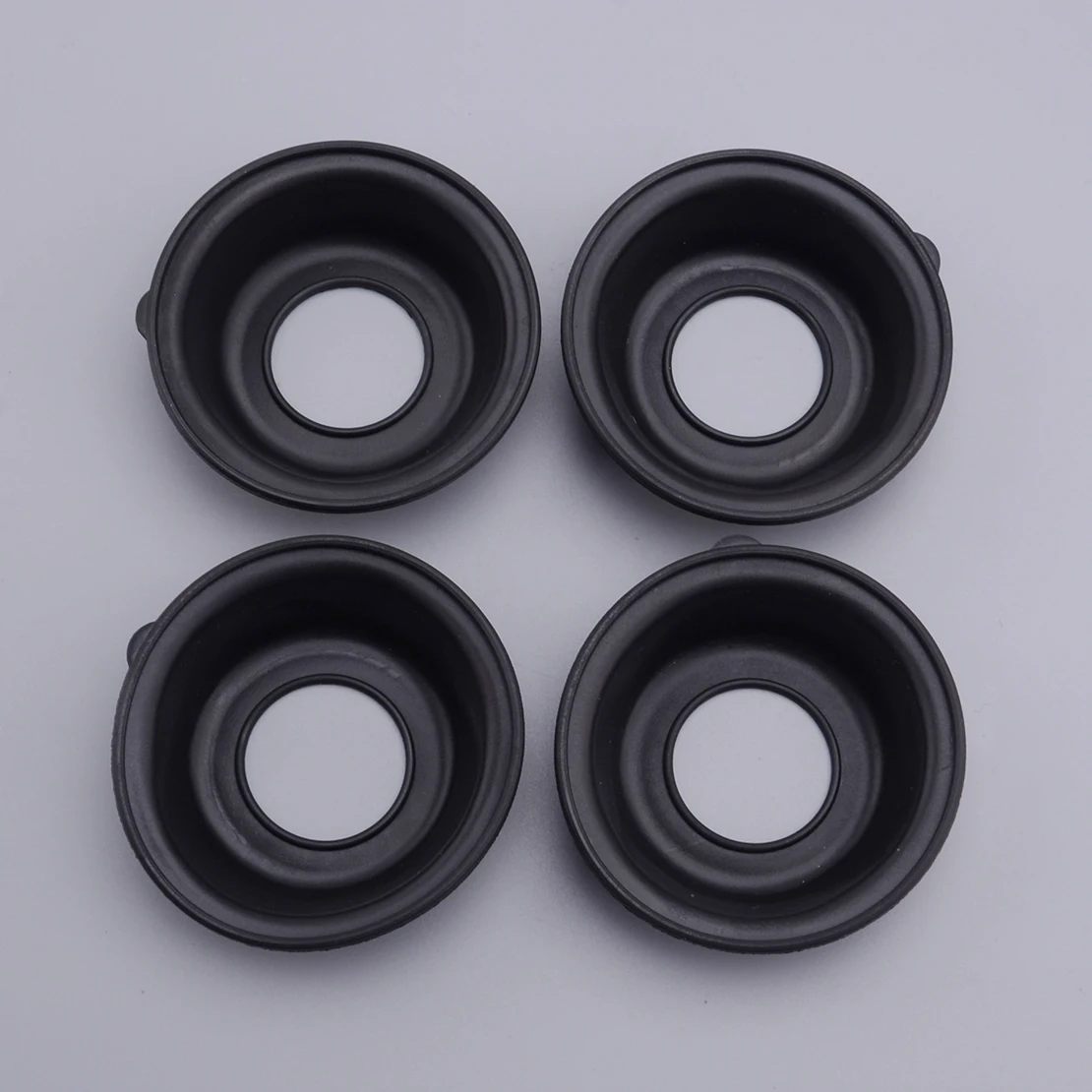 4pcs Carburetor Carburettor Carb Diaphragm Membrane Plunger Diaphragm Fit for Kawasaki KZ1000 P Police 2005-1982 Accessories