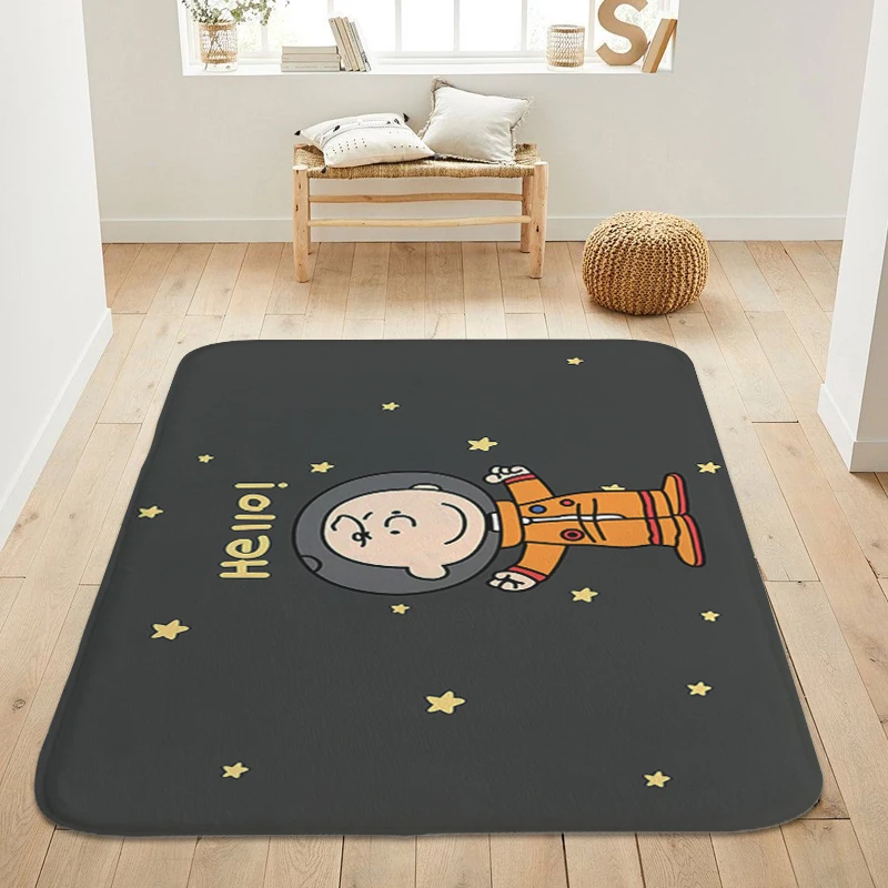 Hallway Porch Foot Mat Non-slip D-Snoopys Kitchen Bedroom Rug Custom Doormat Entrance Door Room Floor Carpet Home Decor Items