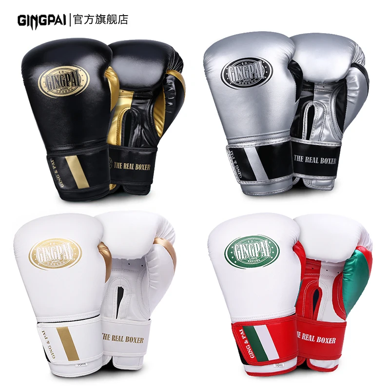 6/8/10/12oz Kids Boxing Gloves Professional Sanda Muay Thai Fighting Gloves for Men Women Punching Bag Kickboxing Gloves